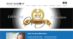 Desktop Screenshot of jennybarbour.com.au
